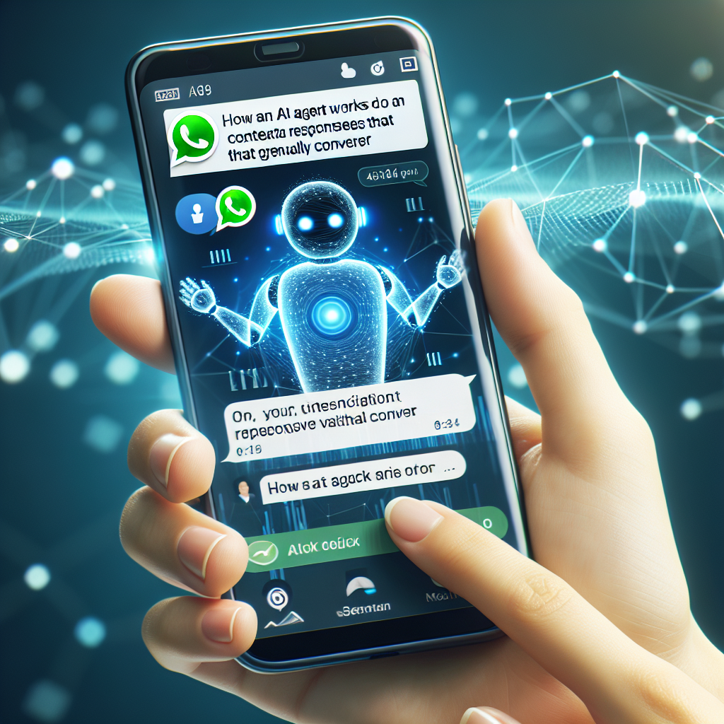 Como funciona un agente IA en WhatsApp: respuestas contextuales que realmente convierten