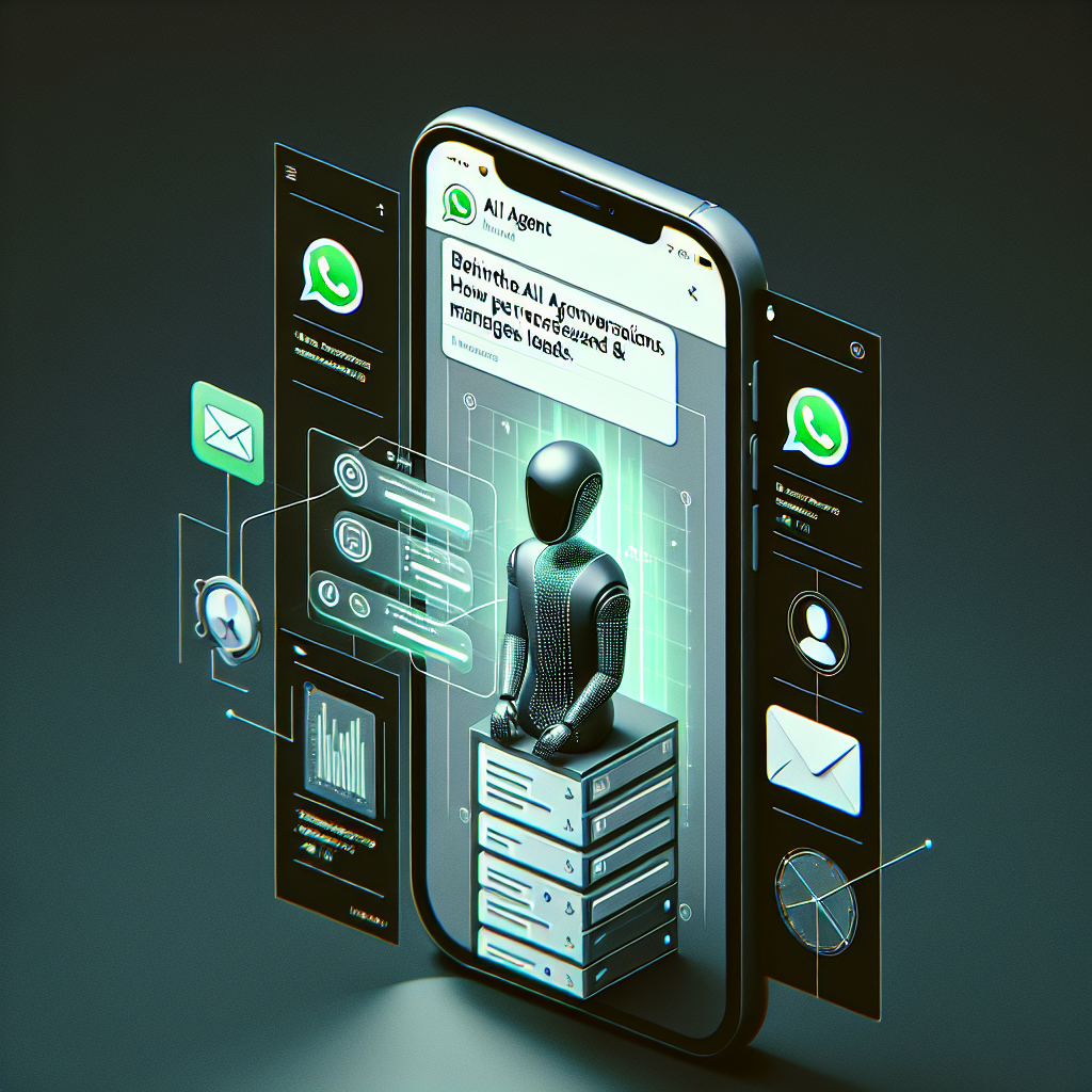 Detras del agente IA para WhatsApp: como procesa conversaciones y gestiona leads